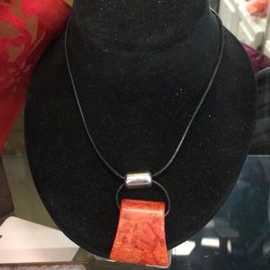 Silpada Coral Necklace